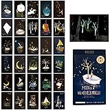 ポストカード 幻想的 光る 30枚セット はがき 葉書 絵葉書