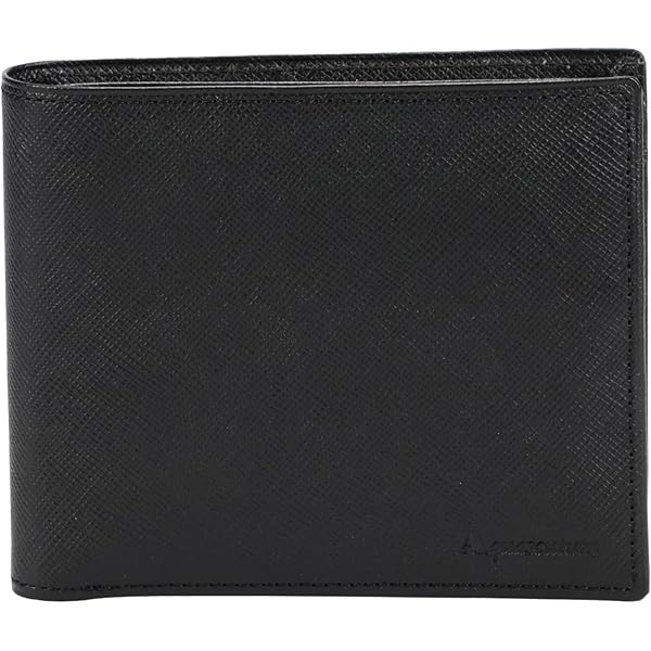 Amazon | [アクアスキュータム] 財布 二つ折り 本革 片ベラ付き