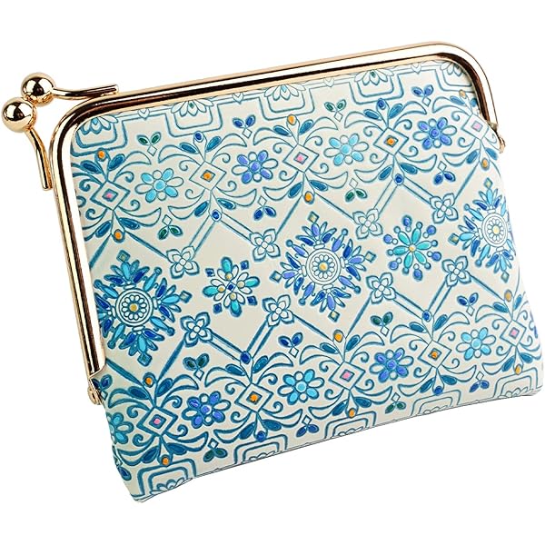 Amazon | [友禅文庫] あおりがま口財布 がま口財布 レディース財布