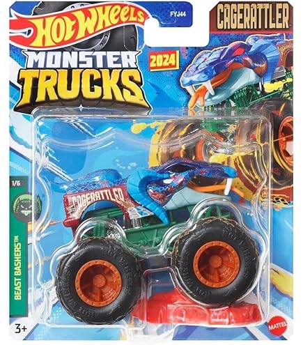 Amazon.co.jp: Hot Wheels モンスタートラック 2024 1:64