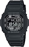 Casio GW-M5610U G-Shock Men's Watch, black/black/white, Military