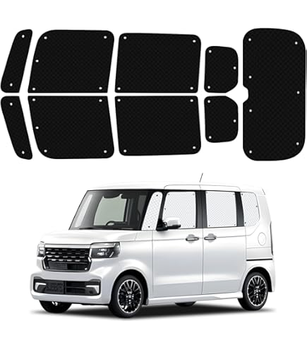 ホンダN-BOX /N-BOXカスタム　JF3/JF4 サンシェード N-BOX N-BOXカスタム JF3 JF4 サンシェード メッシュ 運転席