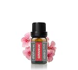 Cywinfow ゼラニウム精油 アロマオイル 100％天然植物由来 ゼラニウムエッセンシャルオイル 10ml (標準サイズ)