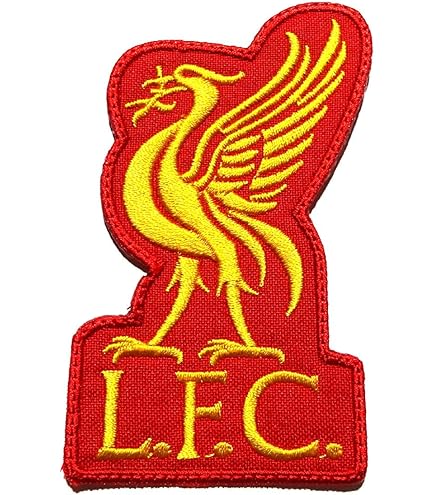 Amazon | リバプールLFC(赤×白) エンブレムワッペン〔wap279