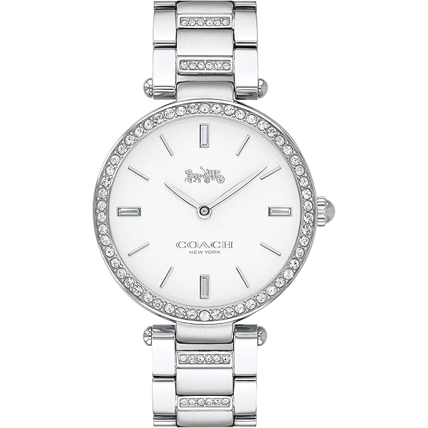 Amazon.co.jp: [COACH] 腕時計 CARY 14503833 レディース シルバー