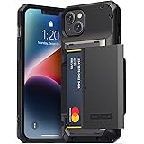 【VRS】 iPhone14Plus 対応 ケース カバー 耐衝撃 ストラップホール / 背面 カード 収納 付 スマホケース 衝撃吸収 スマホカバー カード入れ 付き iPhoneケース カード収納 耐衝撃ケース [ Apple iPhone14プ