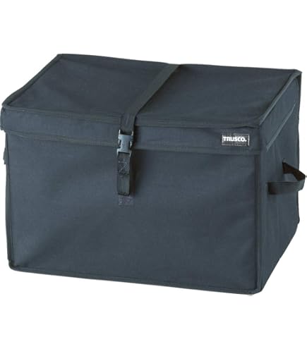 Amazon | 金沢車輛 アウトドア用折りたたみ箱大(防風雨対応フタ付) BOX