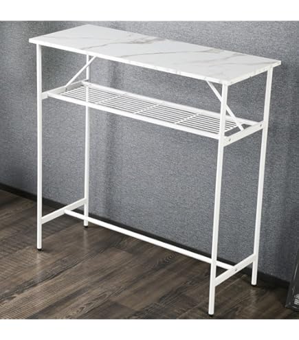 Amazon｜フリーバーテーブル 90×45 ホワイト｜カウンターテーブル