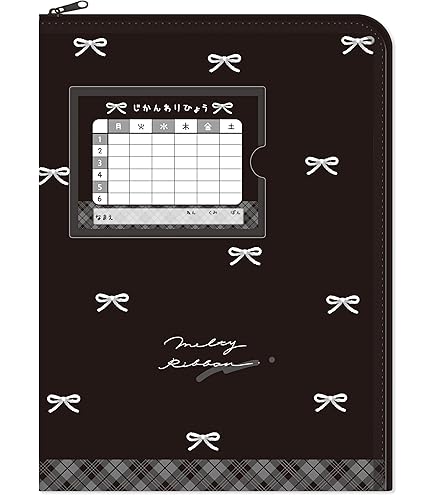 Amazon | クーリア 連絡帳袋 ナイトミャウ 05074 | クリアホルダー