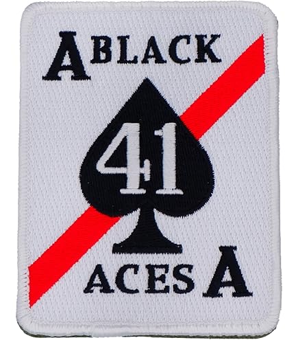 Amazon | トップガン ミリタリーワッペン【第41打撃戦闘飛行隊(VFA-41