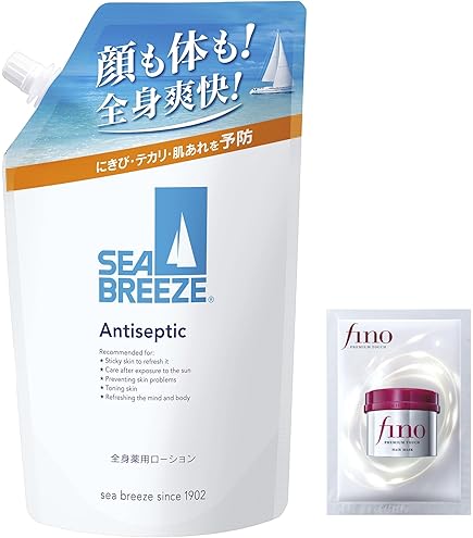 Amazon | SEABREEZE(シーブリーズ) 全身薬用ローションセット 詰め替え