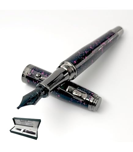 Amazon | Monteverde Invincia デラックスクロム万年筆 太字 (MV41291