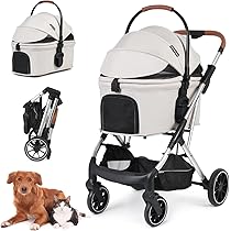 Amazon.co.jp: BEBEROAD PETS T6 ペットカート ペットカート