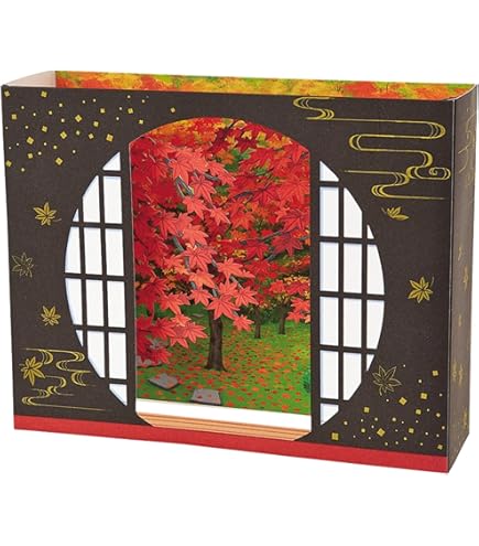 平成　レトロ　キティ　根付け　秋の和み　赤とんぼ　木の葉　紅葉 Amazon.co.jp: サンリオ メッセージカード 秋 紅葉の木1本