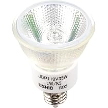 Amazon | USHIO ダイクロハロゲン（110V） JDRφ35 35W 広角 E11口金