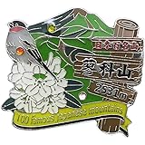 日本百名山[ピンバッジ]1段ピンズ/蓼科山 エイコー トレッキング 登山 グッズ 通販