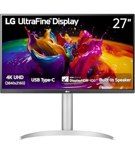 LG UHD Monitor モニター 4K 27UP600 Amazon.com: LG 27UP600-W 27-inch Ultrafine 4K UHD (3840x2160) IPS