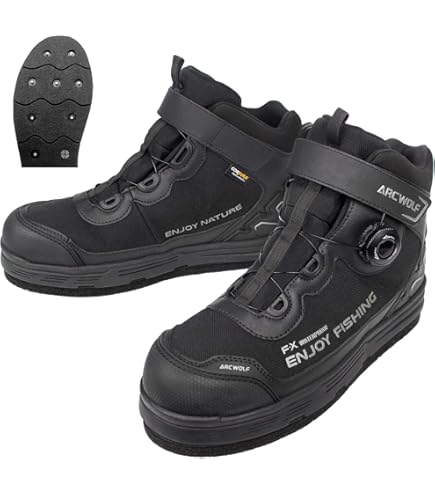 Amazon | マズメ(MAZUME) ROUGH WATER デッキシューズ ハイカット MZSH