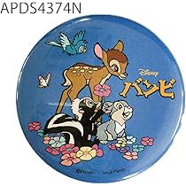 Amazon | ディズニー ノスタルジカ 缶バッジ バンビ APDS4374N