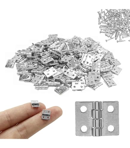 Amazon | タキゲン ステンレス平型蝶番 穴あき B-1078-16 | 平蝶番