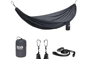 Eno TravelNest ハンモック+ストラップコンボ チャコール