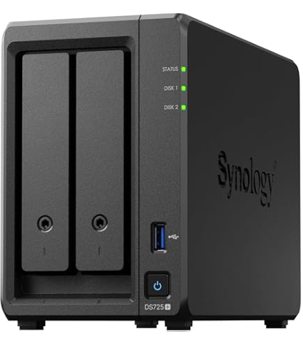 Amazon.co.jp: Synology NASキット 4ベイ DS425＋ クアッドコアCPU 2GB