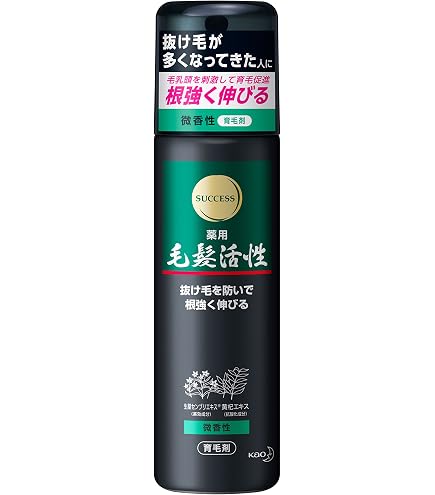 Amazon | 【花王】サクセス 薬用毛髪活性 無香料 185g ×3個セット