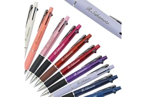 ハンコヤストア 名入れ ボールペン ジェットストリーム4&1 0.5mm 多機能 (ラベンダー)