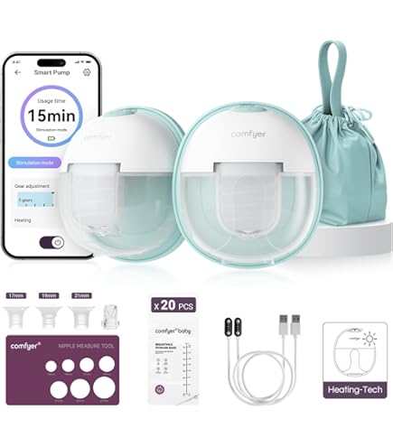 Amazon.co.jp: Momcozy Breast Pump Hands Free M5, Wearable Breast