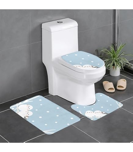 トイレ用吸水滑り止めマットぬいぐるみ便座3点セット トイレ用吸水滑り止めマットぬいぐるみ便座3点セット タオル
