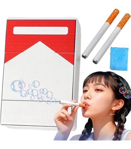 Amazon | タバコ おもちゃフェイクタバコバブルシガレット ストレス