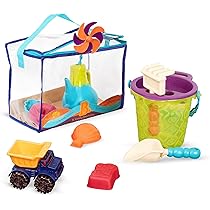 Amazon.co.jp: B. toys 砂場セット 砂遊びおもちゃ トラックの