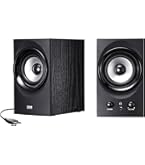 Amazon.co.jp: サンワダイレクト PCスピーカー 有線 3.5mm 木製 16W