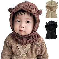 Amazon.co.jp: [VNGOLERRY] ベビー 帽子 フードウォーマー