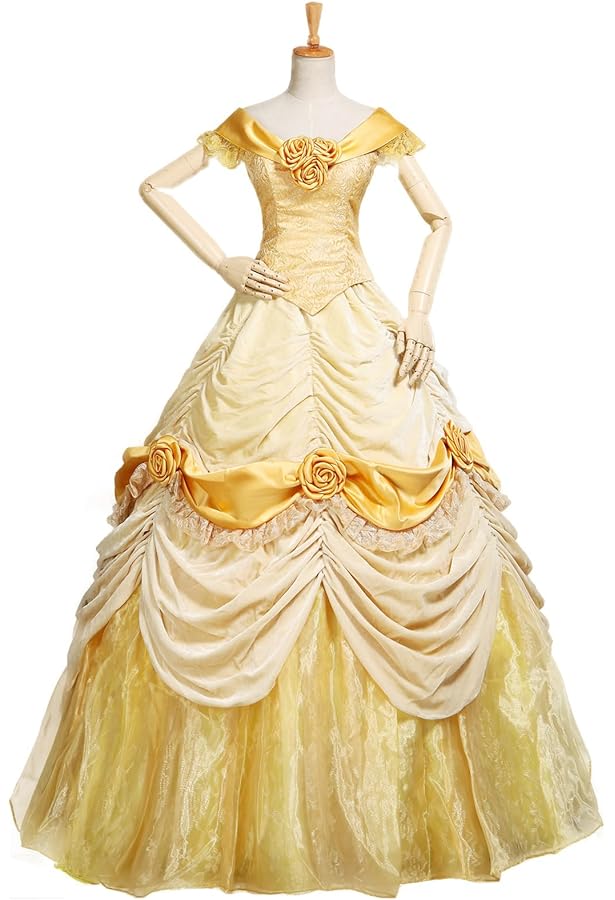 Amazon.co.jp: [XIN XIN] コスプレ衣装 美女と野獣・ベル 仮装