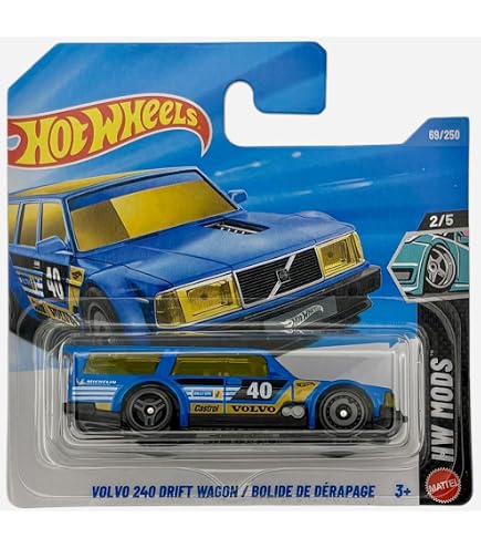 Amazon.co.jp: Hot Wheels Volvo 240 ドリフトワゴン。 : おもちゃ