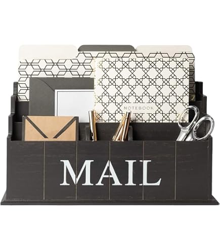 DRASTAR Mail Organizer, Mail Holder With 2 Slots, Mail - View #12