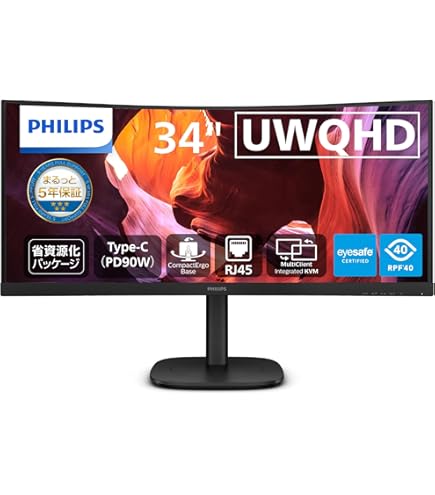 Amazon.co.jp: 5年間フル保証ディスプレイ 346B1C/11 [液晶