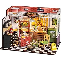 Amazon | つくるんです® 日本語説明書付 DIY ミニチュアハウス