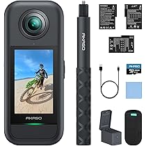 ビデオカメラ akaso360 Amazon | AKASO 360 クリエイターコンボ版 360度カメラ 128GB SDカード