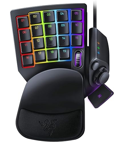 Razer Orbweaver Chroma ゲーミングキーパッド Amazon | Razer Orbweaver Chroma - Elite RGB Mechanical Switches