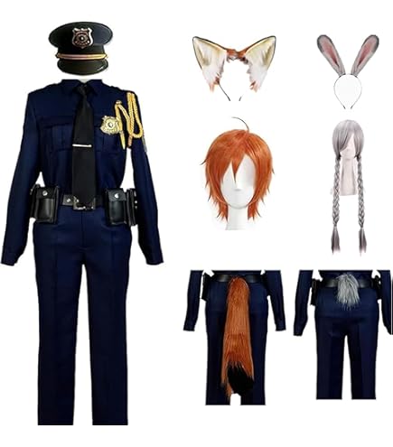 ズートピア　ニック　仮装　フルセット ズートピア Zootopia 二ック・ワイルド Nick Wilde コスプレ衣装