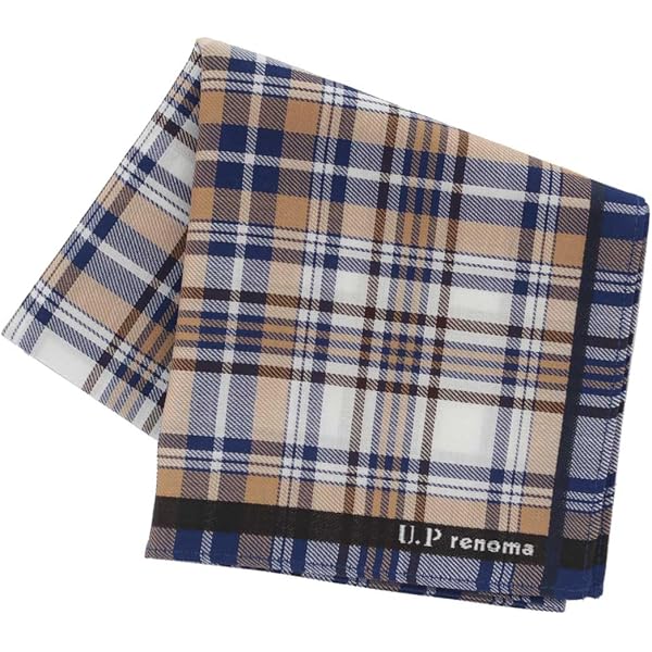 Amazon | [ブルーミング] 【U.P renoma】ユーピーレノマ ハンカチ  