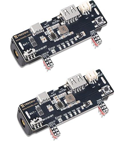 Amazon.co.jp: Treedix ブレッドボード電源モジュール 3.3V 200mA 5V