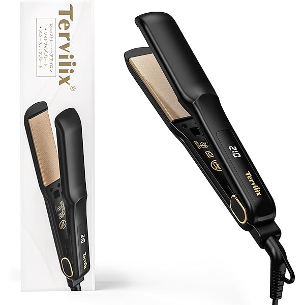 Amazon | Terviiix ストレートアイロン 15mm シルキーヘアケア
