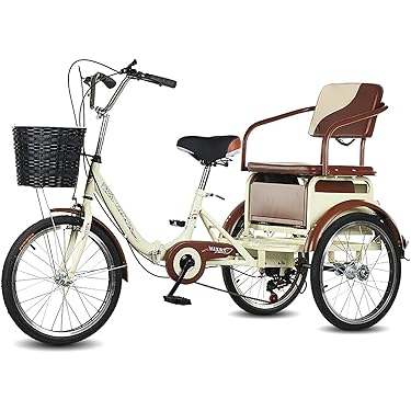 自転車 大人用 ポタリクル 電動アシスト自転車 20インチ 3輪 ノーパンクタイヤ 三輪車