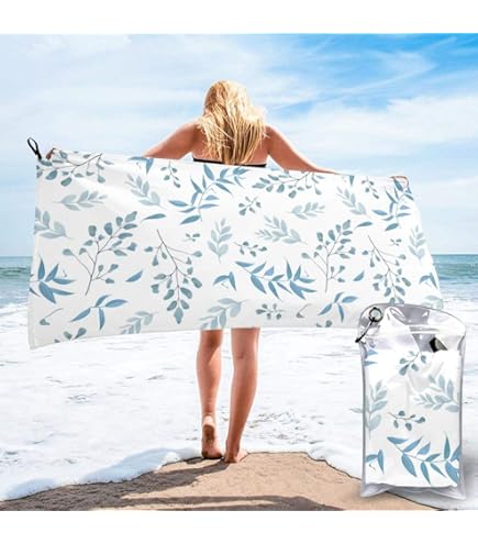 Amazon.co.jp: DADABULIU バスタオル 薄手 ボディタオル ビーチタオル