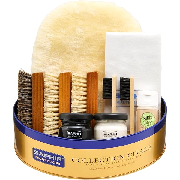 Amazon | [サフィール] 極上のツヤ 潤い 靴磨きセット