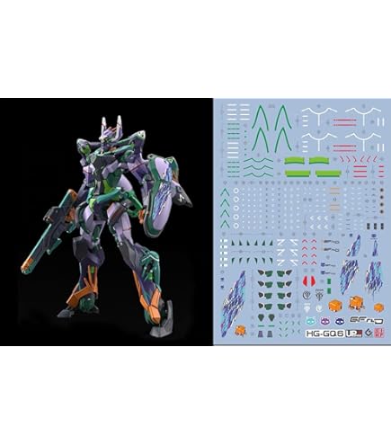 Amazon | 蛍光!! HG RG EG MG PG RE HiRM ロボット MS ディテール