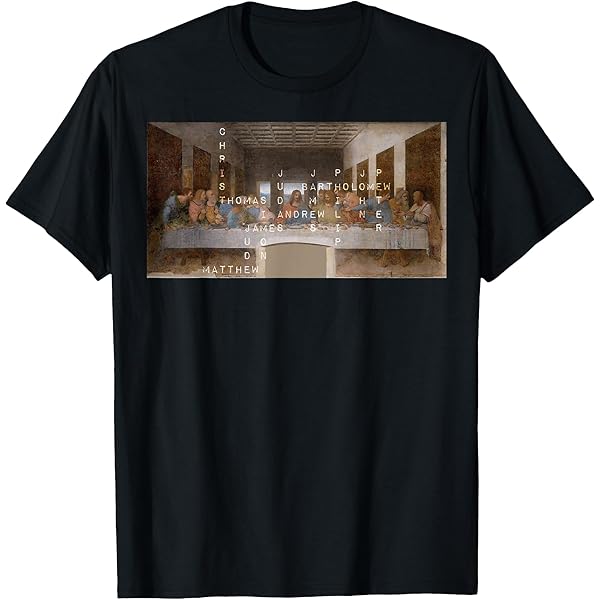 90s 名作　フルーツオブザルーム　最後の晩餐　L Jesus 宗教　tシャツ Amazon | 最後の晩餐 Tシャツ | Tシャツ・カットソー 通販